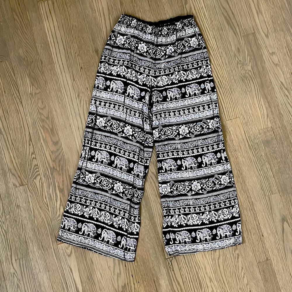 Elastic Bohemian Pants